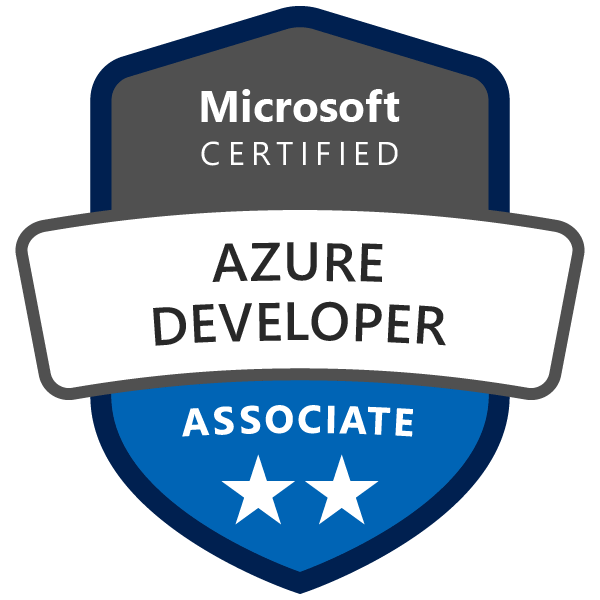 Microsoft Certified Azure Developer Associate Badge